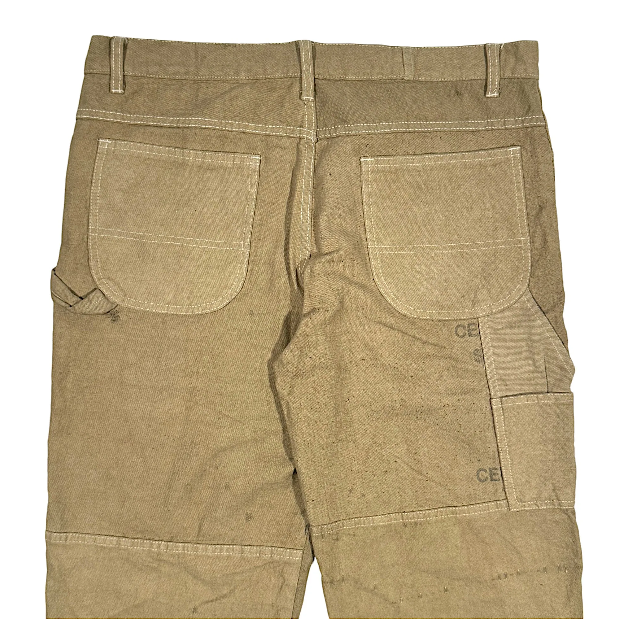 1/1 Canvas Bank Bag Double Knee Carpenter Pants