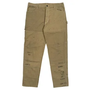 1/1 Canvas Bank Bag Double Knee Carpenter Pants