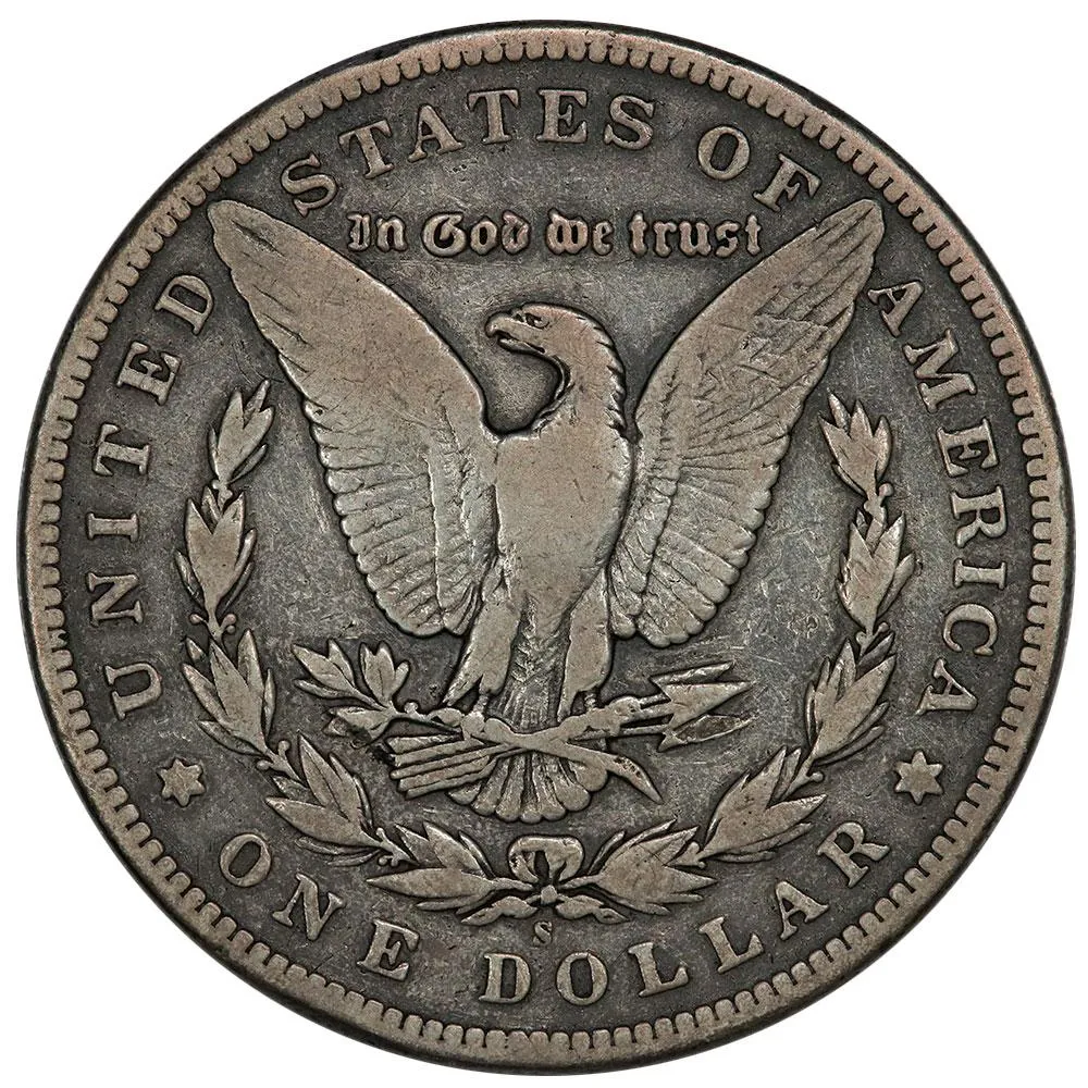 1895-S Morgan Dollar - Mintage 400,000 - Very Good 