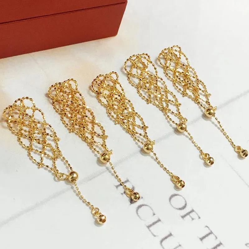 18k Yellow Gold Adjustable Retro Lace Ring
