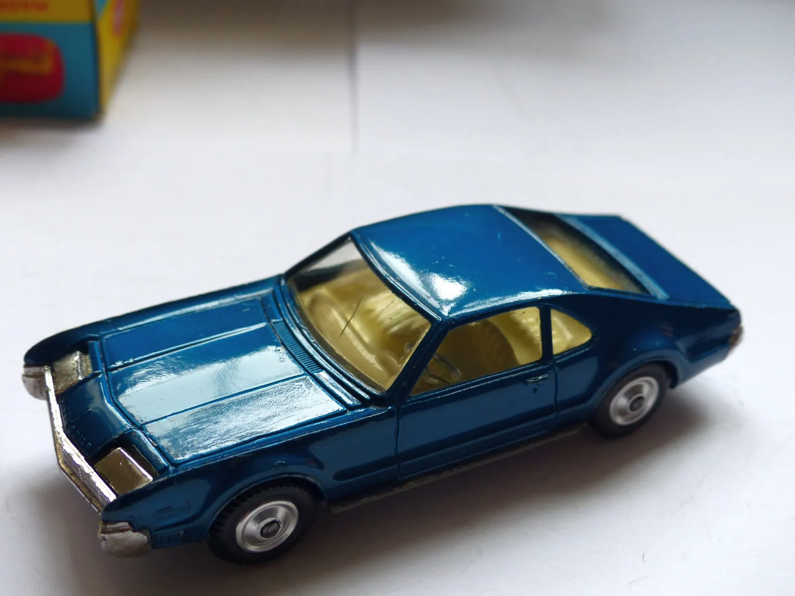 264 Oldsmobile Toronado with shaped wheels and original box