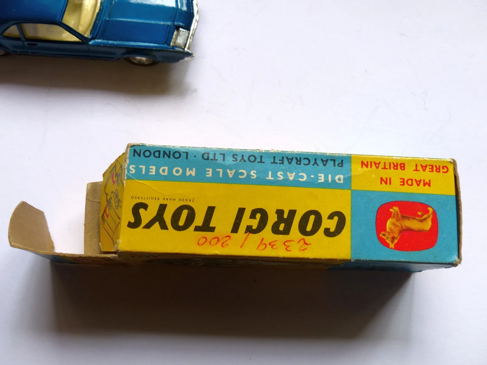 264 Oldsmobile Toronado with shaped wheels and original box