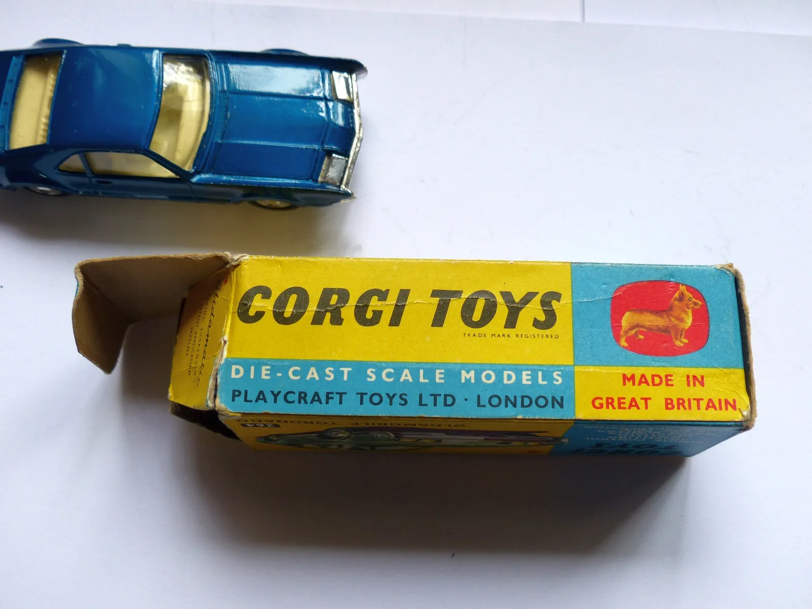 264 Oldsmobile Toronado with shaped wheels and original box