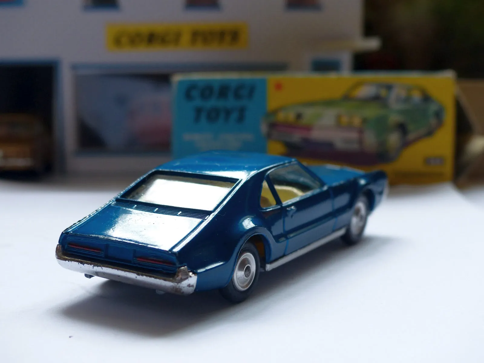 264 Oldsmobile Toronado with shaped wheels and original box