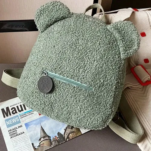 Adorable Plush Bear Backpack for Kids - Perfect for School & Play!