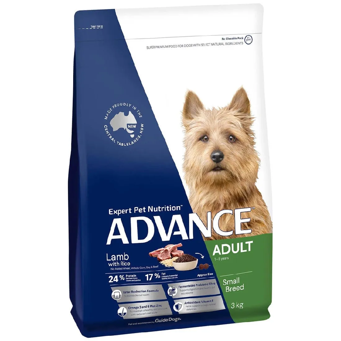 ADVANCE ADULT DOG ALL BREED LAMB 3KG