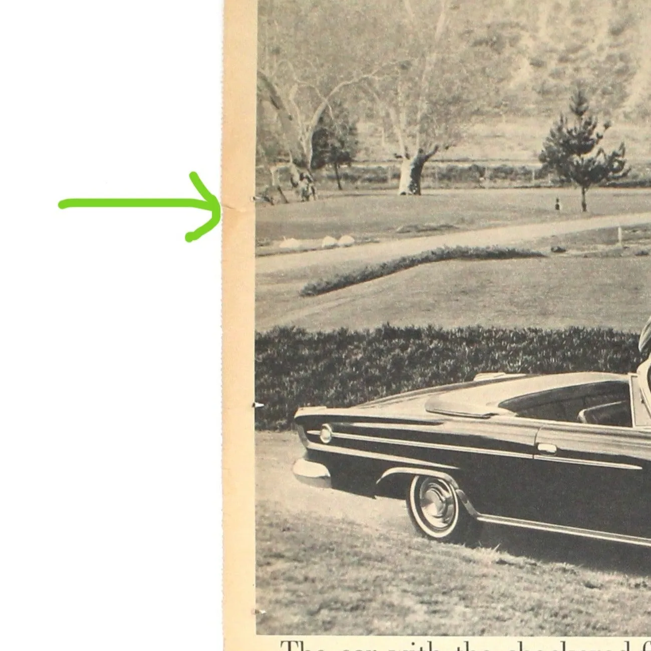 Advertisement, Chrysler 300 Convertible, Original 1962 Magazine Ad, Vintage