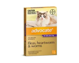 ADVOCATE CAT LARGE OVER 4KG 1PK