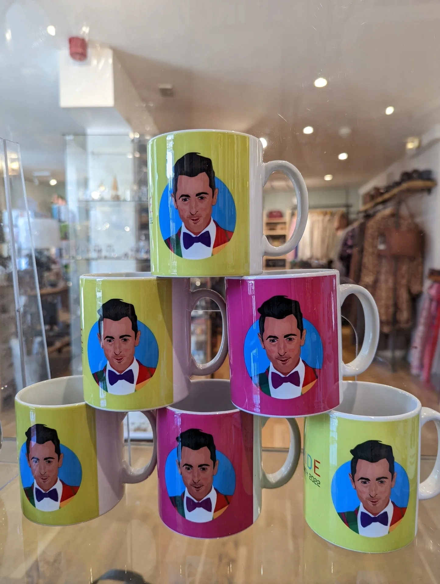 Alan Cumming Pink Mug