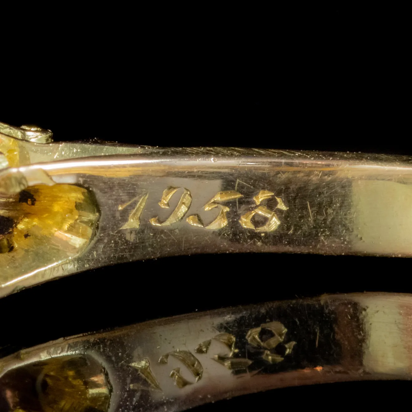 Antique Edwardian Suffragette Ring Amethyst Peridot Diamond 18Ct Gold Circa 1904