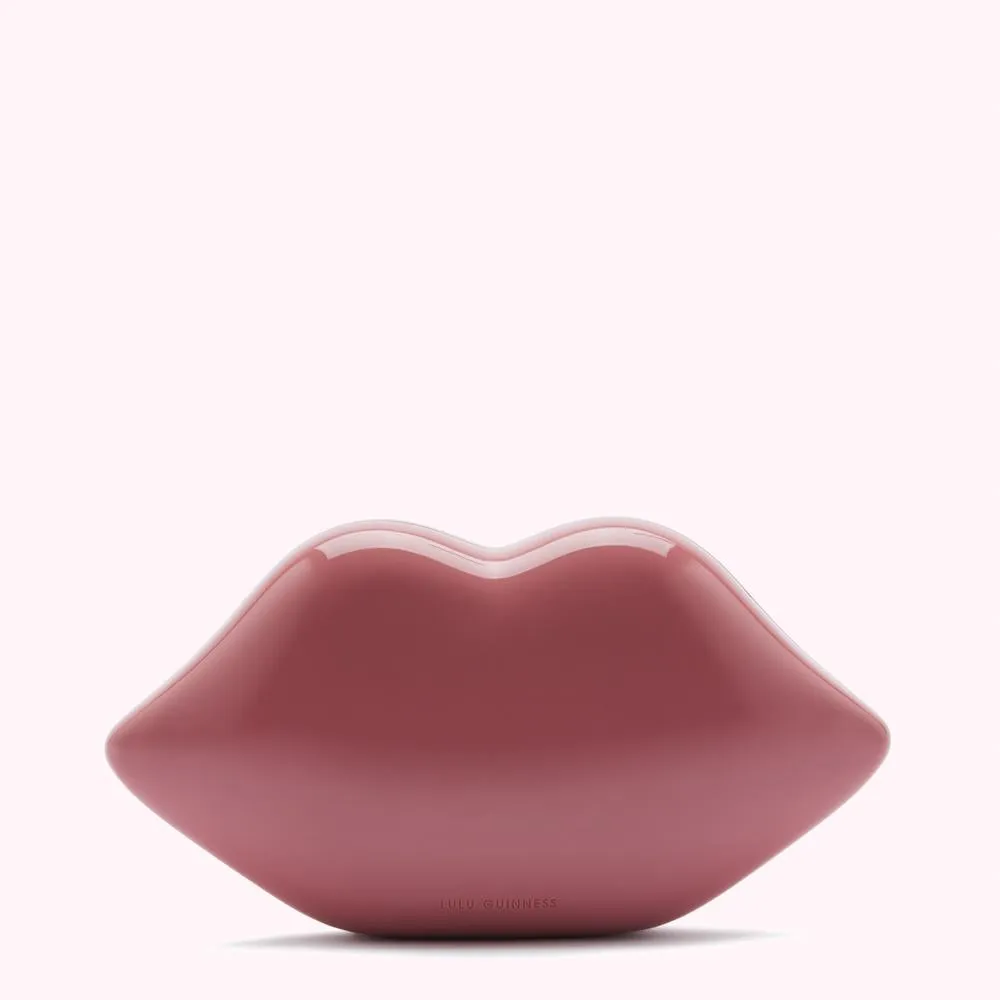 ANTIQUE ROSE LIPS CLUTCH BAG