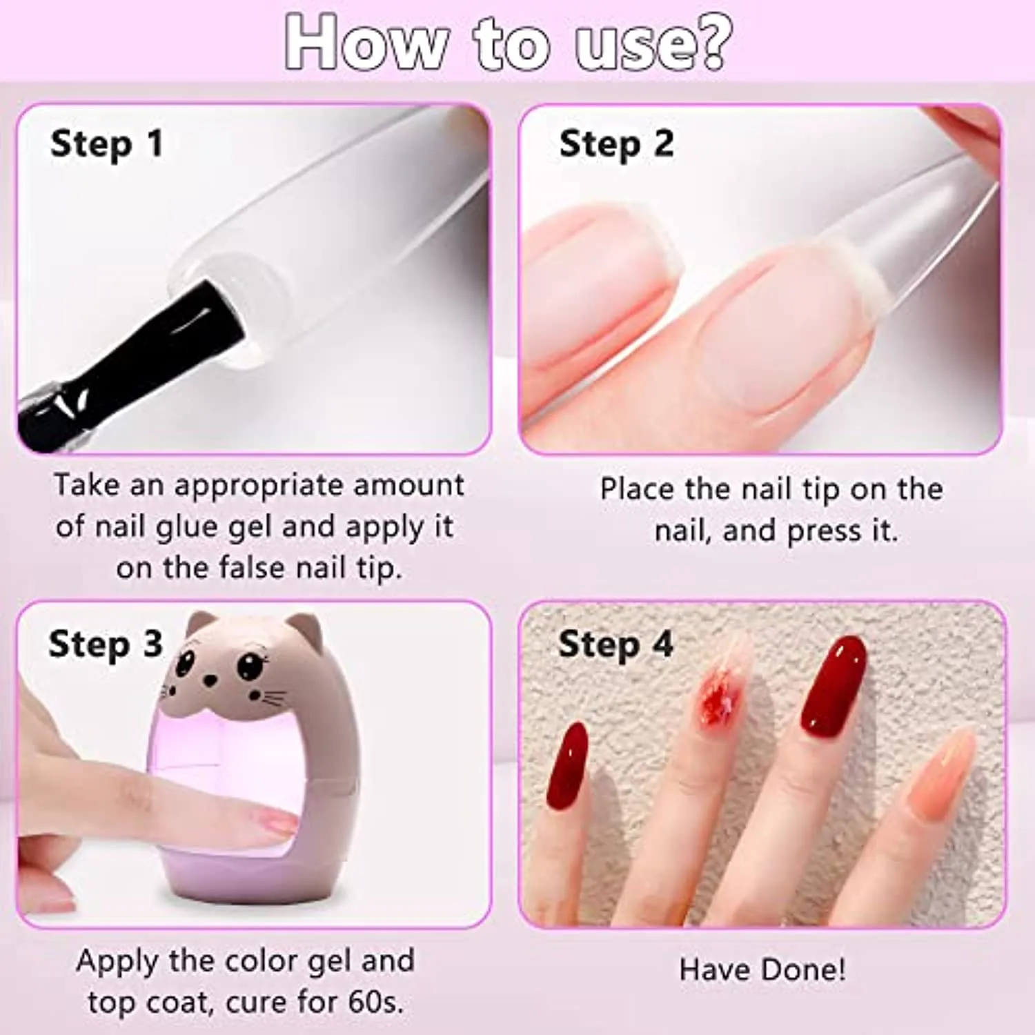 Augot Mini UV LED Nail Lamp, 6W Nail Polish Dryer for Single Finger, Portable Egg Creative Phototherapy Lamp for Gel Nails, 45/60s Quick Drying UV Nail Lamp for Girls Women, for Home Travel Nail Salon