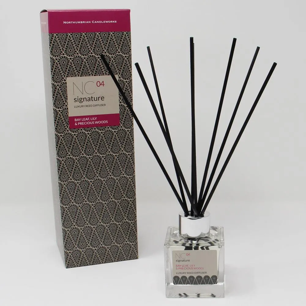 Bay Leaf, Lily & Precious Woods Reed Diffuser