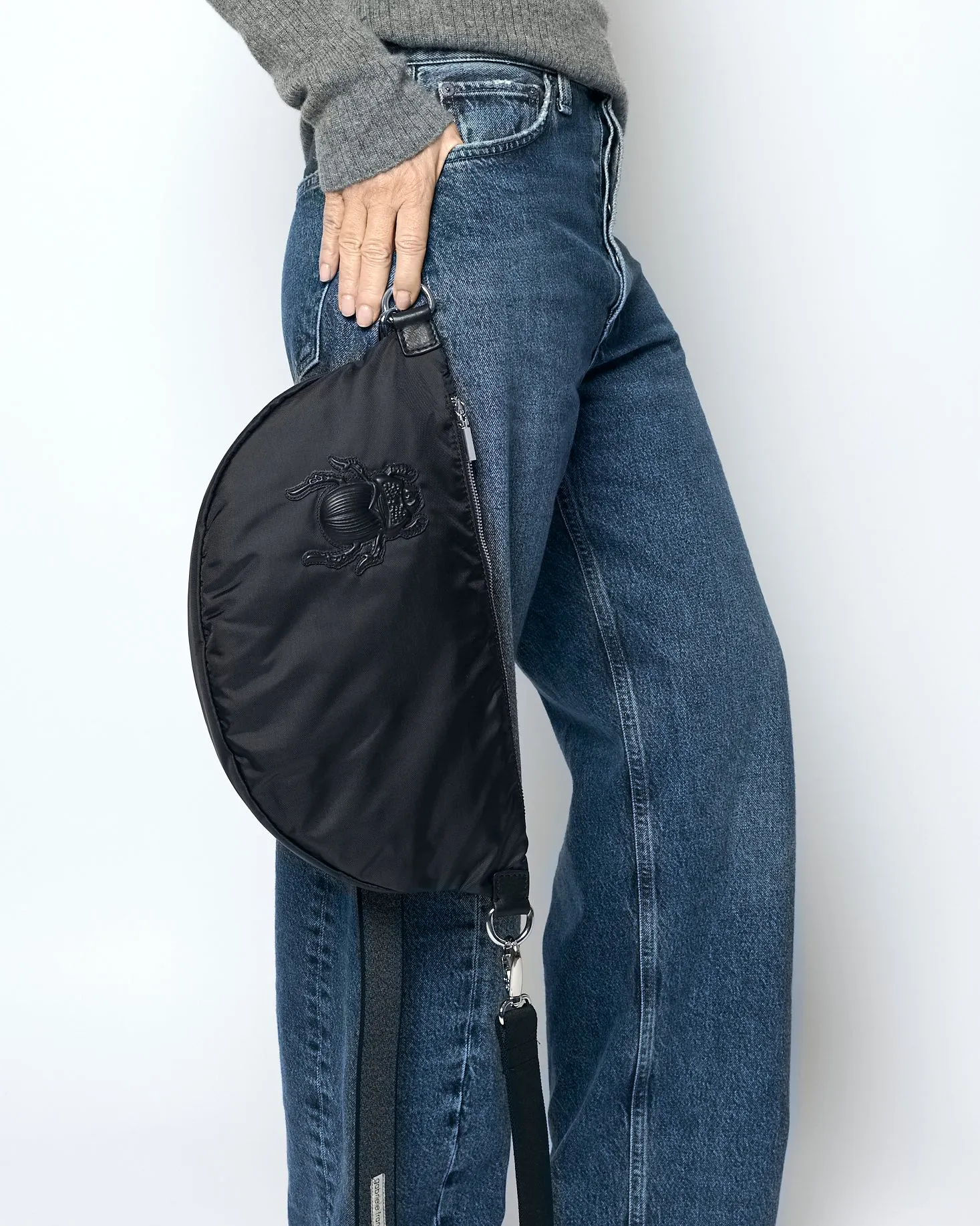 Belt Bag XL - Scarabmotive Nylon Black