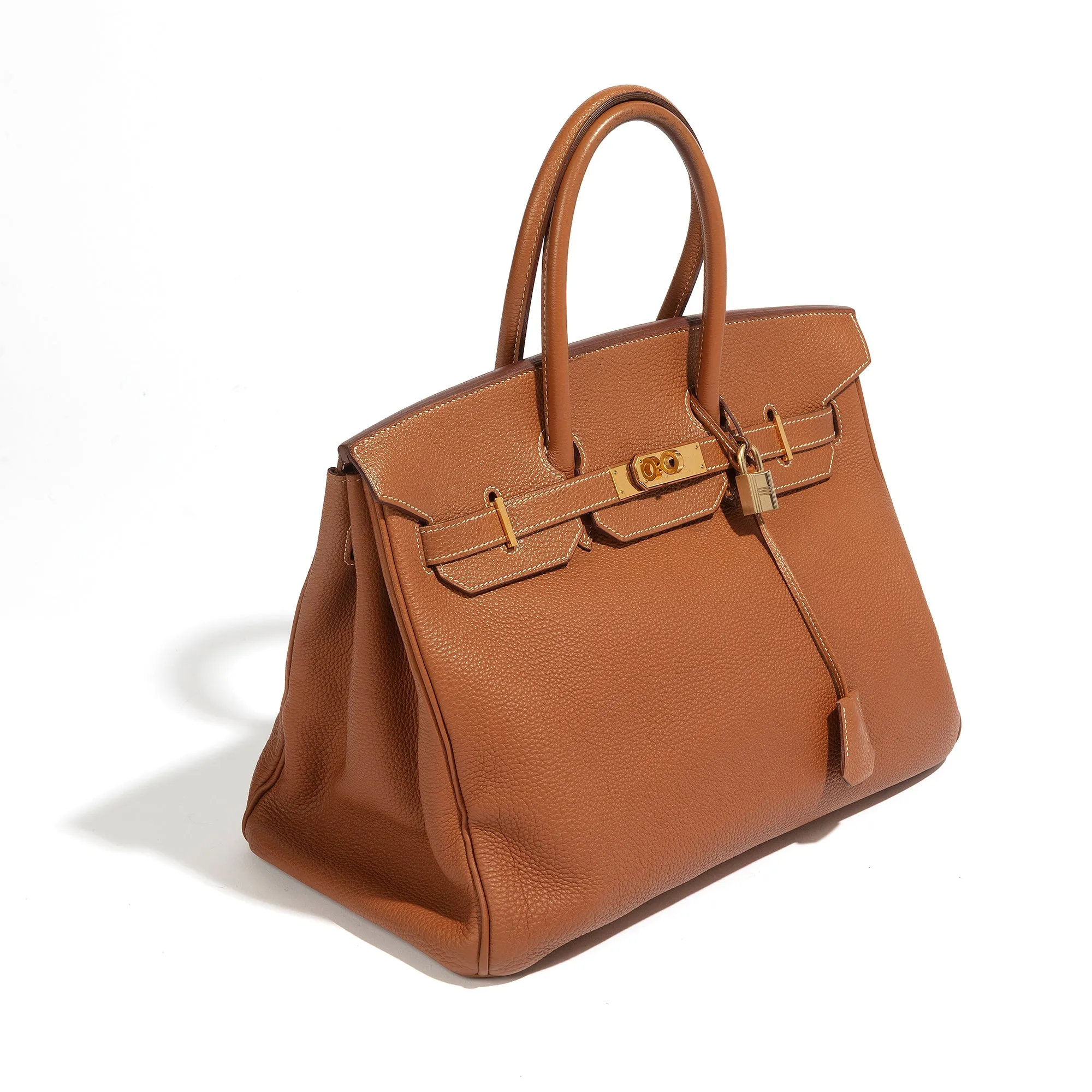 Birkin 35 Gold Togo GHW