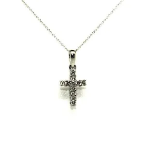 Black And White Reversable Diamond Cross Ad No.0991