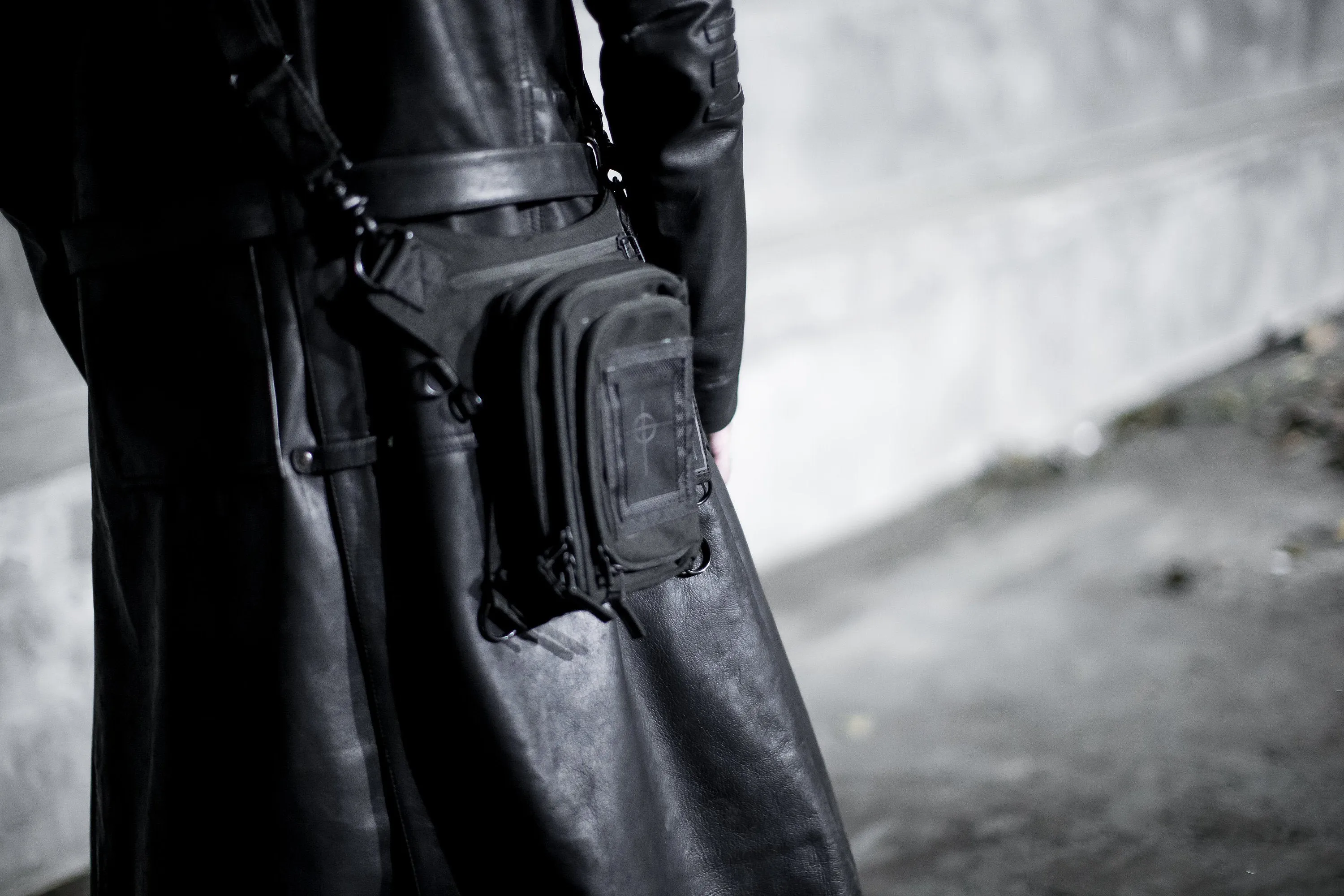 Black on Black Ultimate Hip Holster Waist Bag