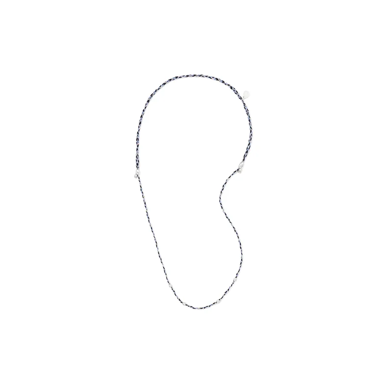 Blue Precious Threads Necklace