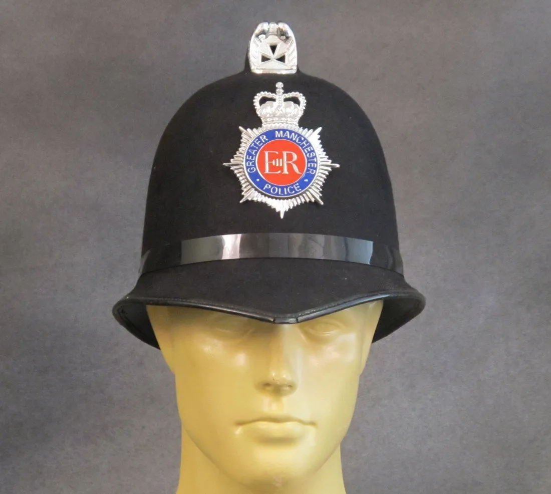 British Bobby Police Comb Pattern Helmet: Greater Manchester