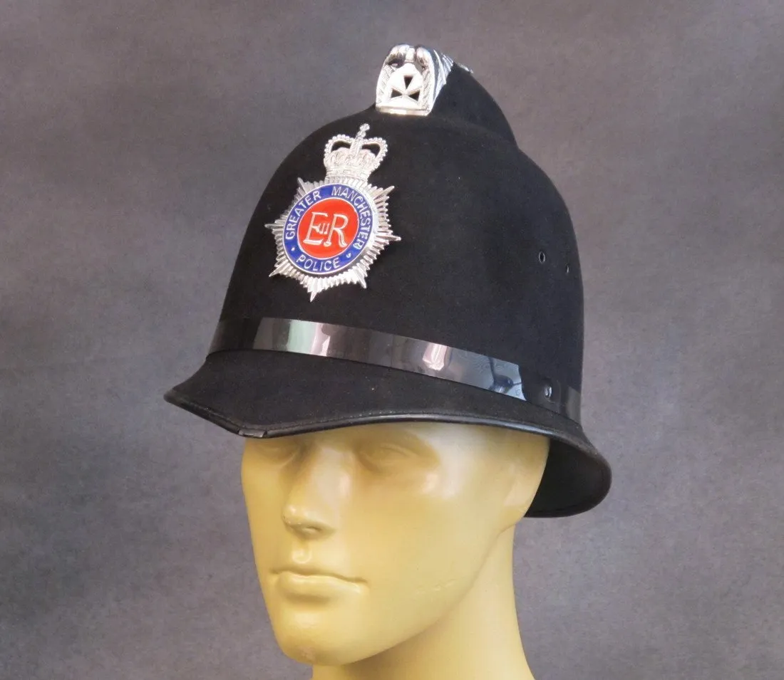 British Bobby Police Comb Pattern Helmet: Greater Manchester