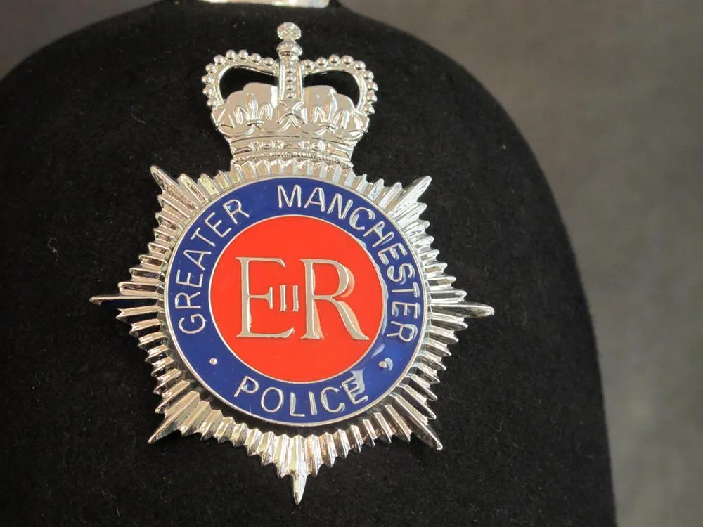 British Bobby Police Comb Pattern Helmet: Greater Manchester