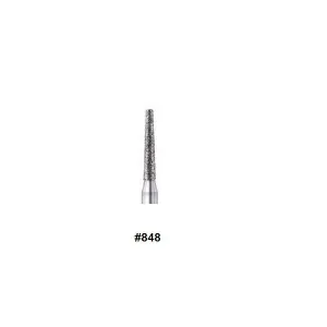 Busch Cylinder Bur, LONG TAPERED - Diamond Coated / 2.35mm Shaft
