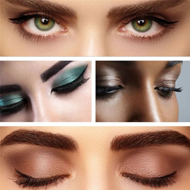 Cat Eye Makeup Eyebrow Stencils & Shadow Template Styling Tool Drawing Guide