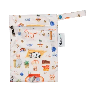 Cat Nap Mini Wet Bag