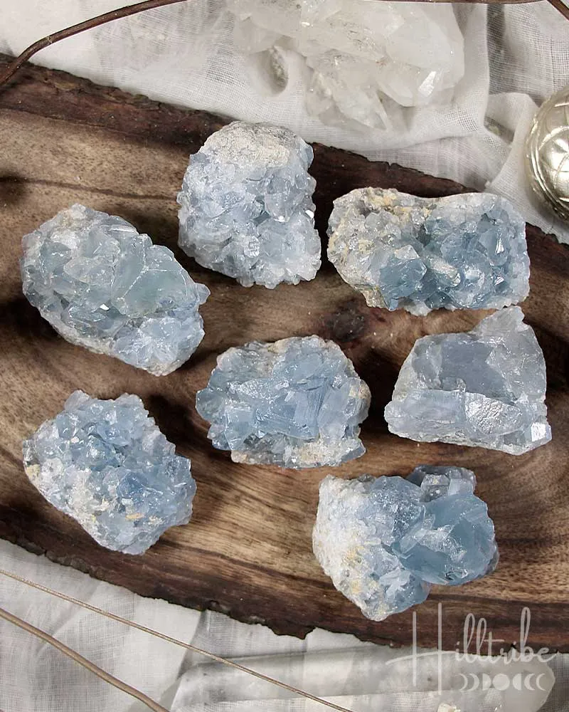 Celestite Crystal Cluster