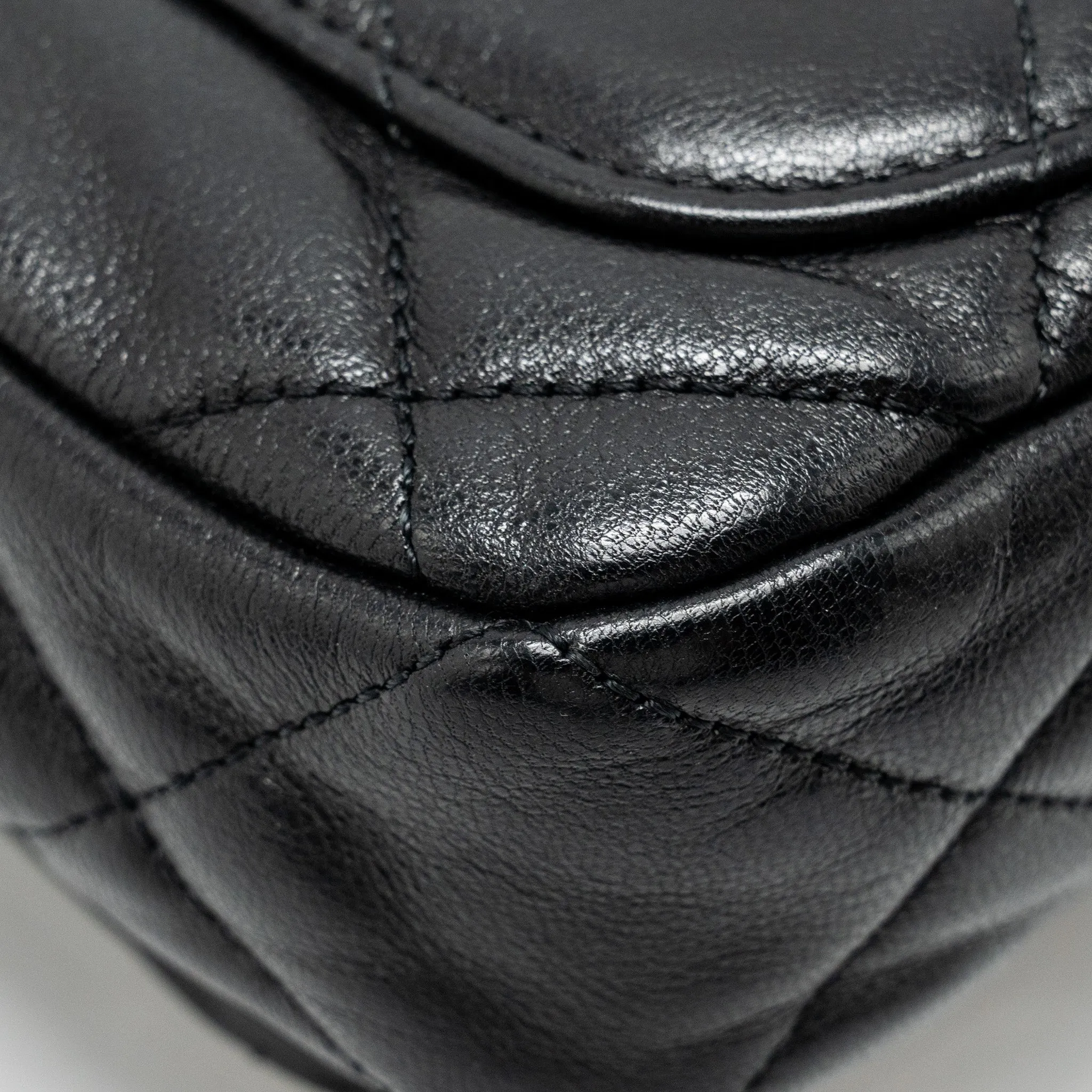 Chanel 19 Quilted Waist Belt Bag Calfskin Black GHW