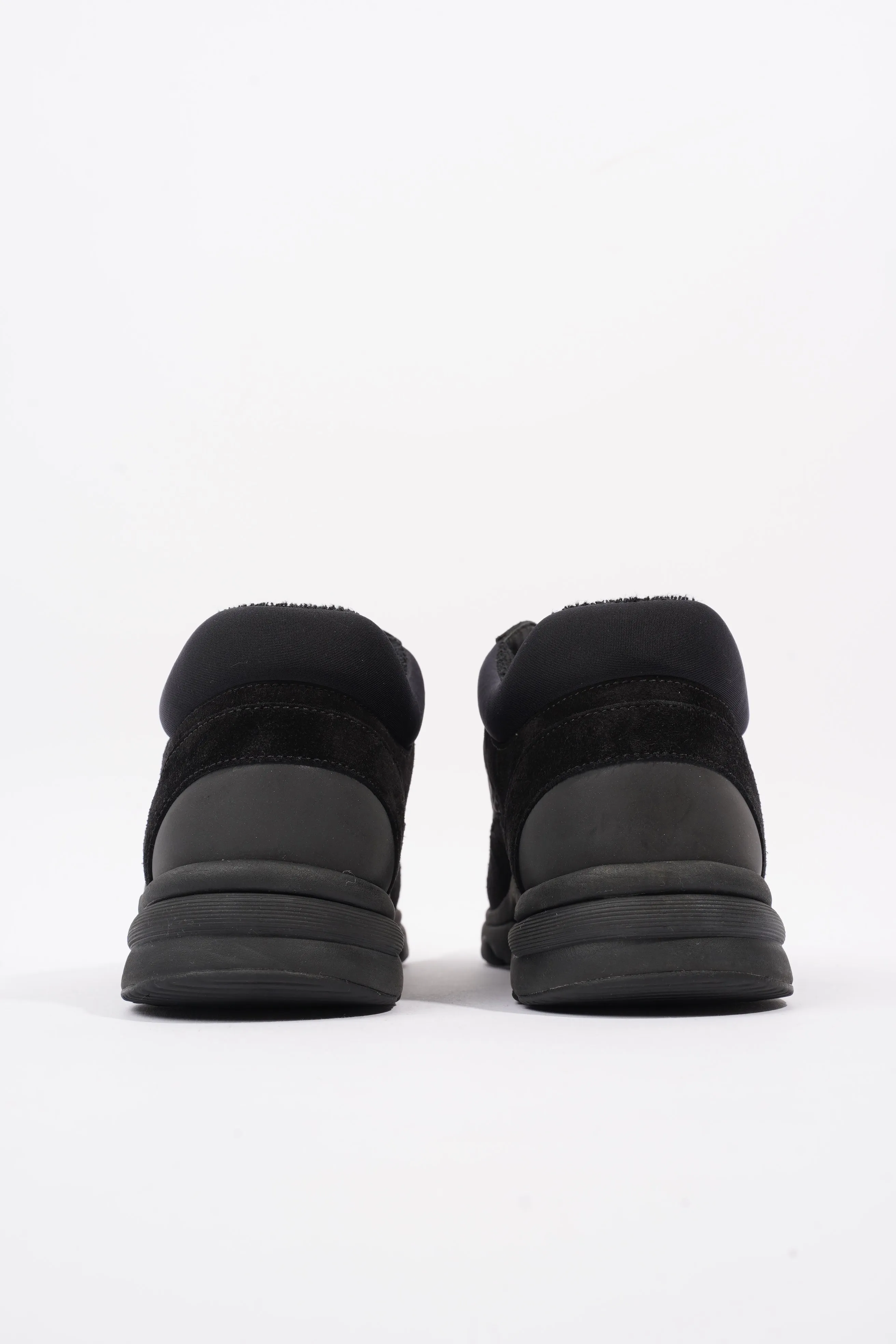 Chanel CC Logo Black Suede EU 38 UK 5