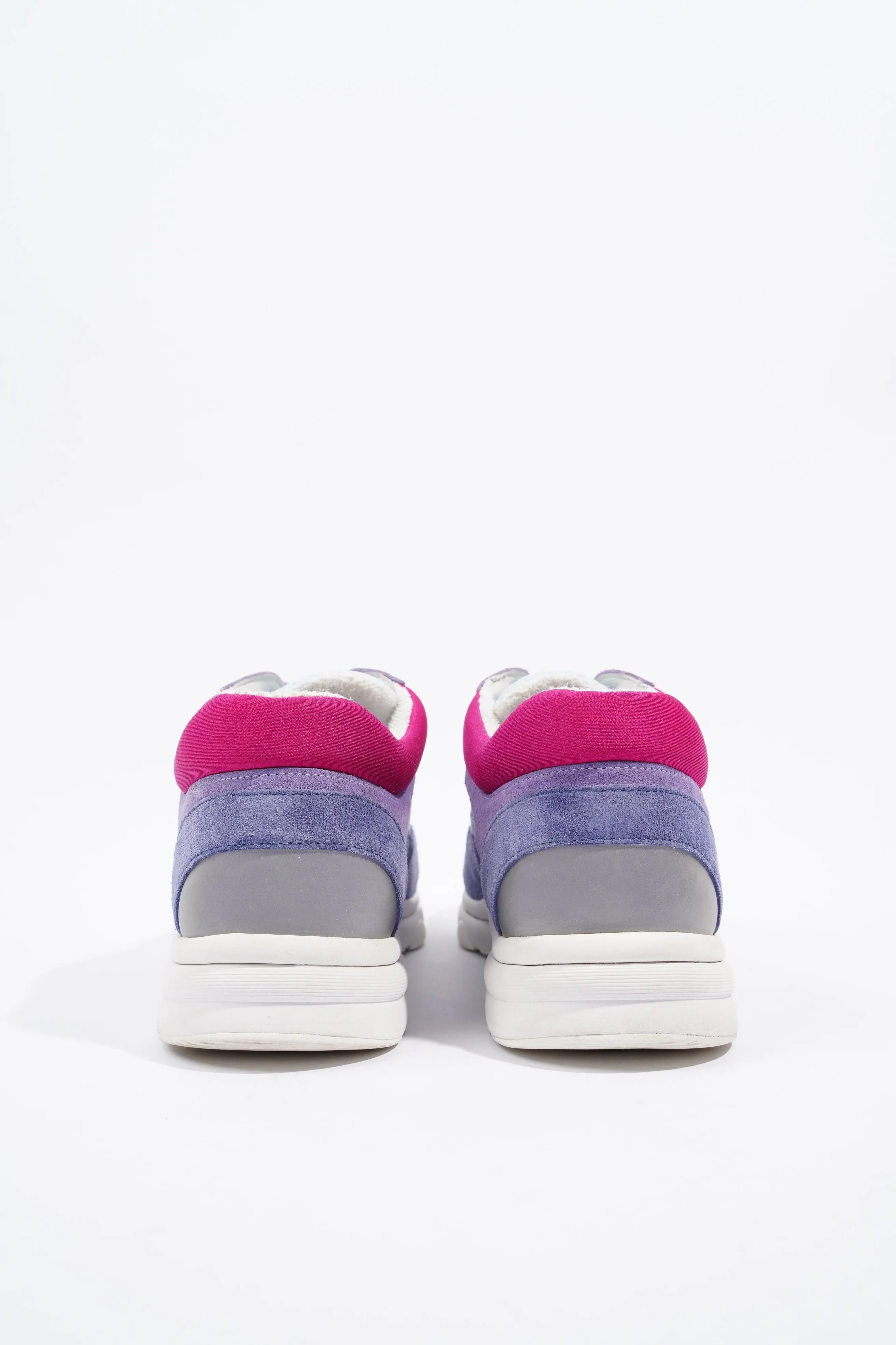 Chanel CC Logo Blue   Lilac EU 41   UK 8