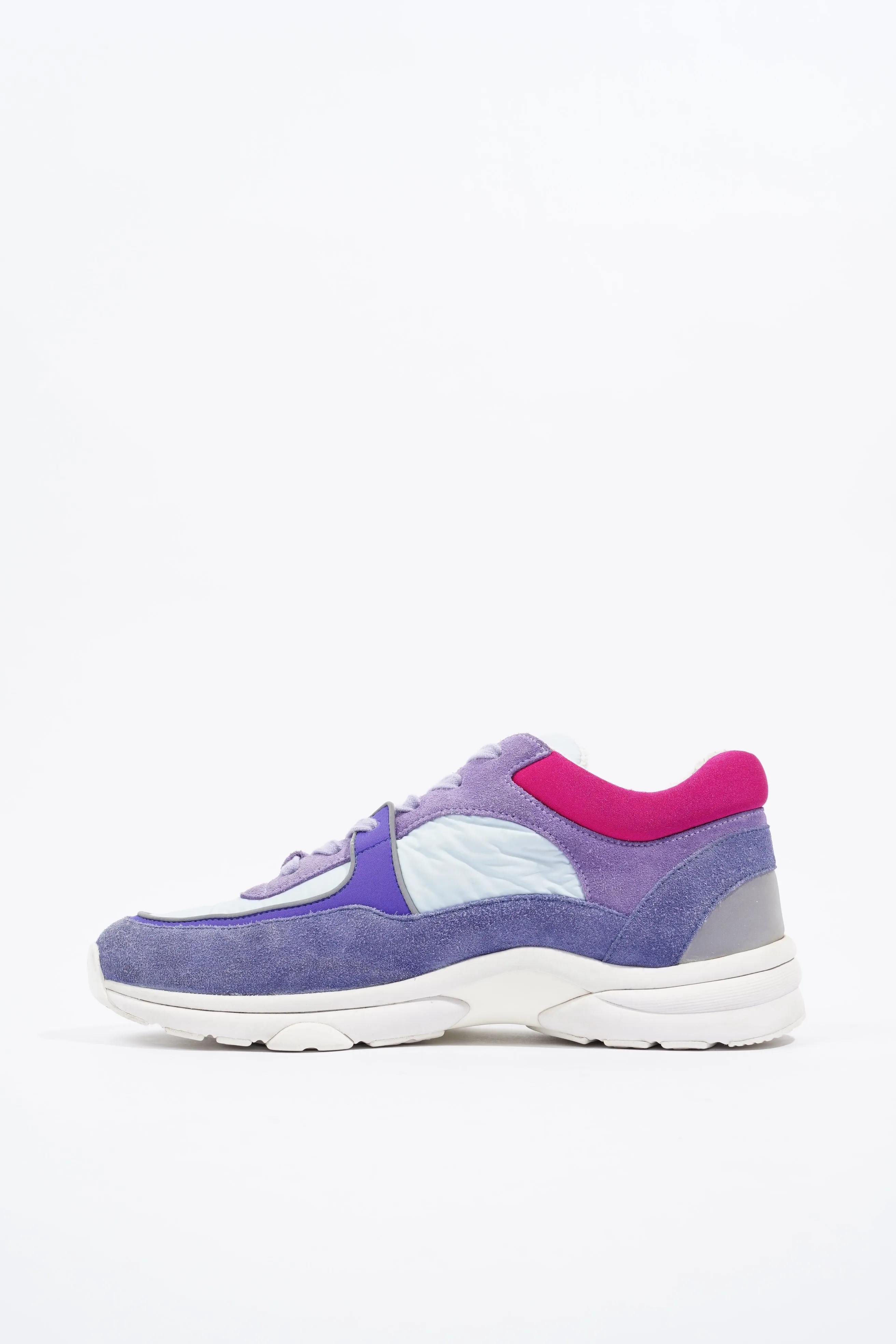 Chanel CC Logo Blue   Lilac EU 41   UK 8