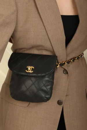 Chanel Lambskin Waist Bag