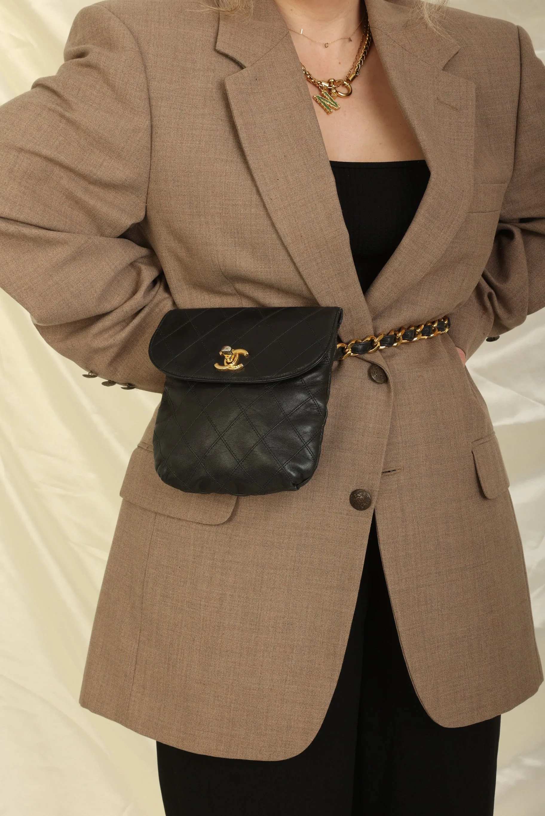 Chanel Lambskin Waist Bag