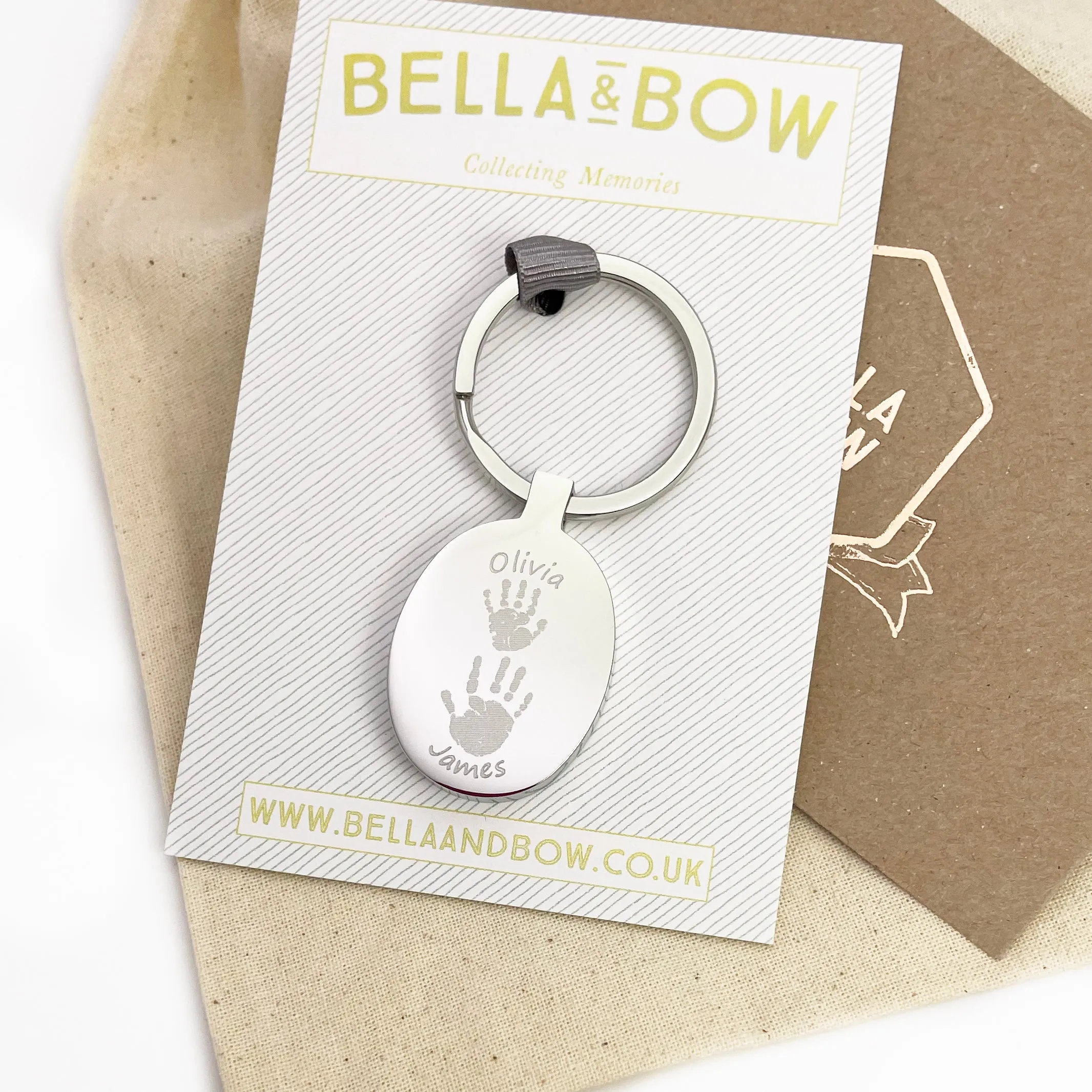 Children's Drawing Keyring