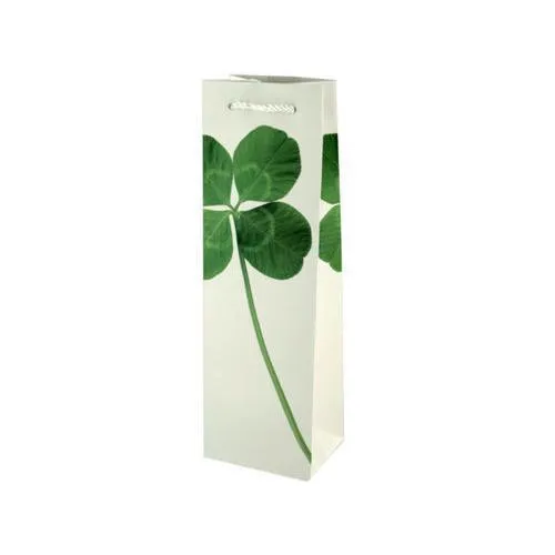 Collins 4-Leaf Clover Bottle Gift Bag ( Case of 72 )
