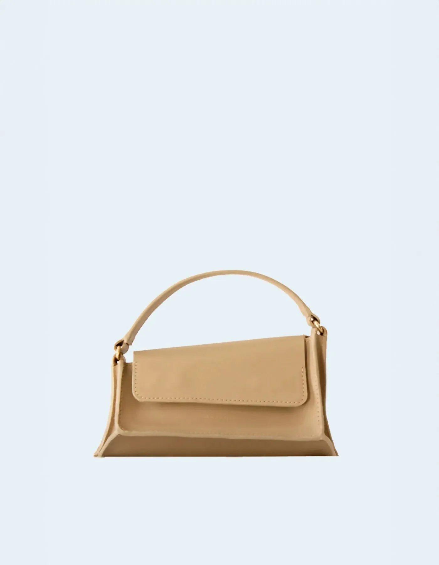 Crash Beige Leather Bag