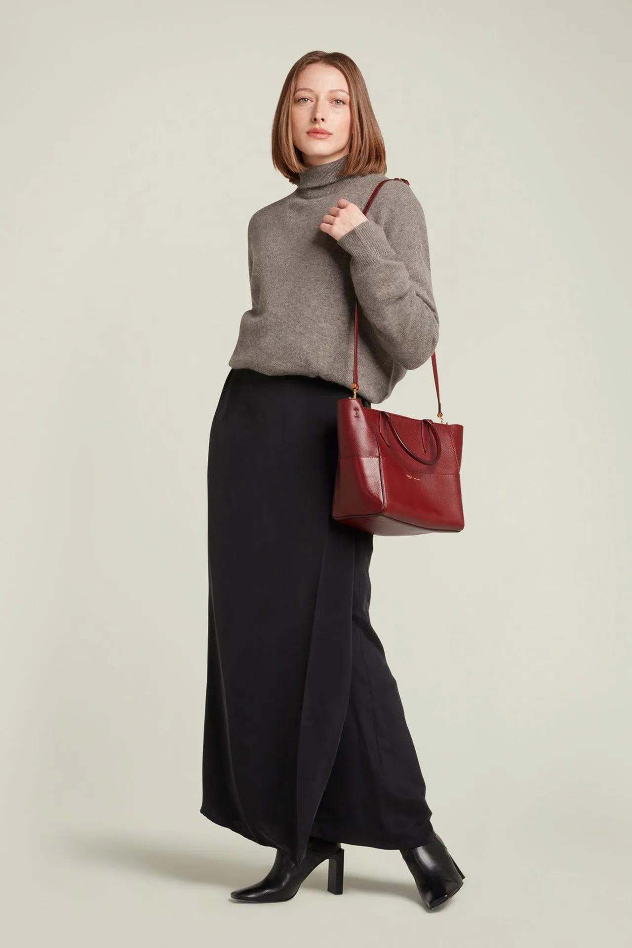 Dark Cherry Incognito Crossbody Bag