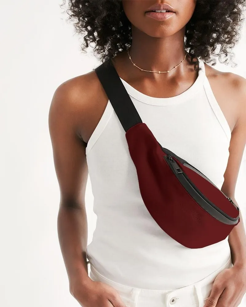Dark Red Belt Bag | Dark Pure Red | C0M100Y100K80