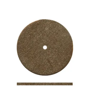 Dedeco® Classic Rubber Brown Sq. Edge Wheels 7/8" - Interproximal