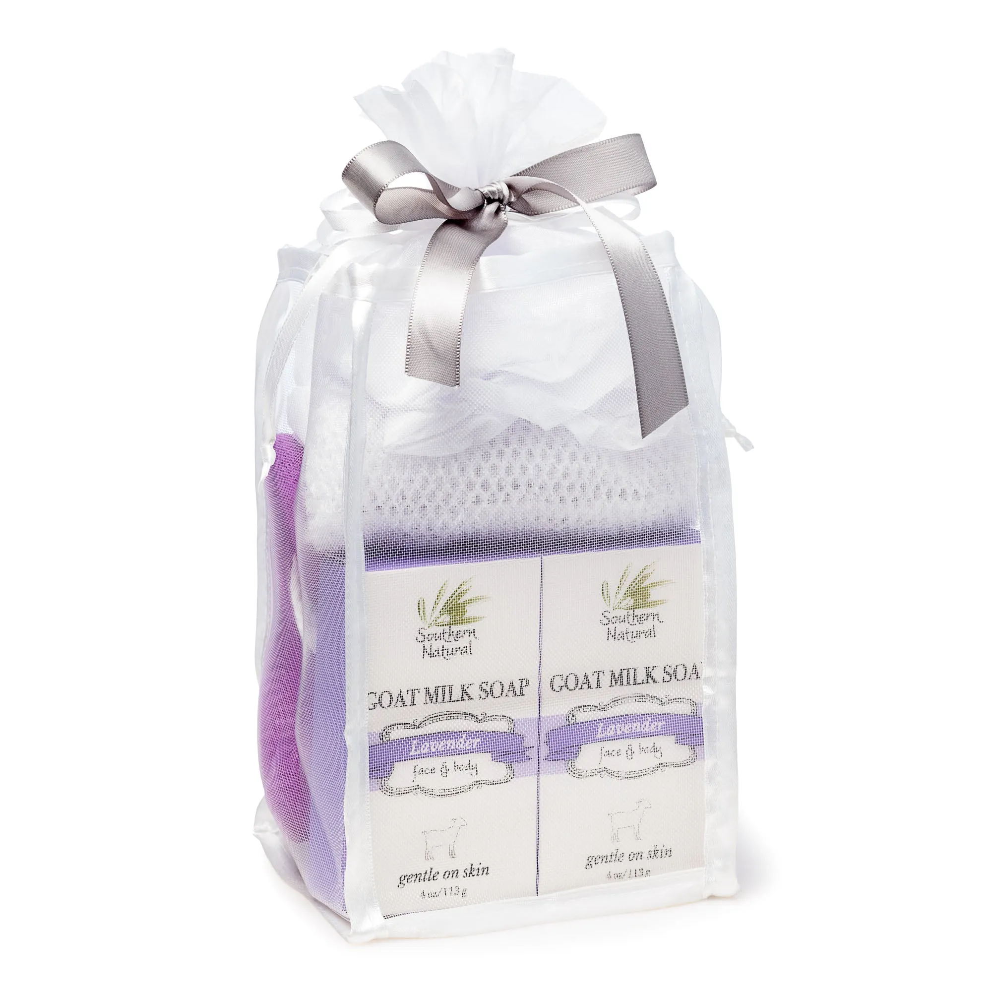 Deluxe Gift Set - Lotion, Two Soaps, Lip Balm & Accessories