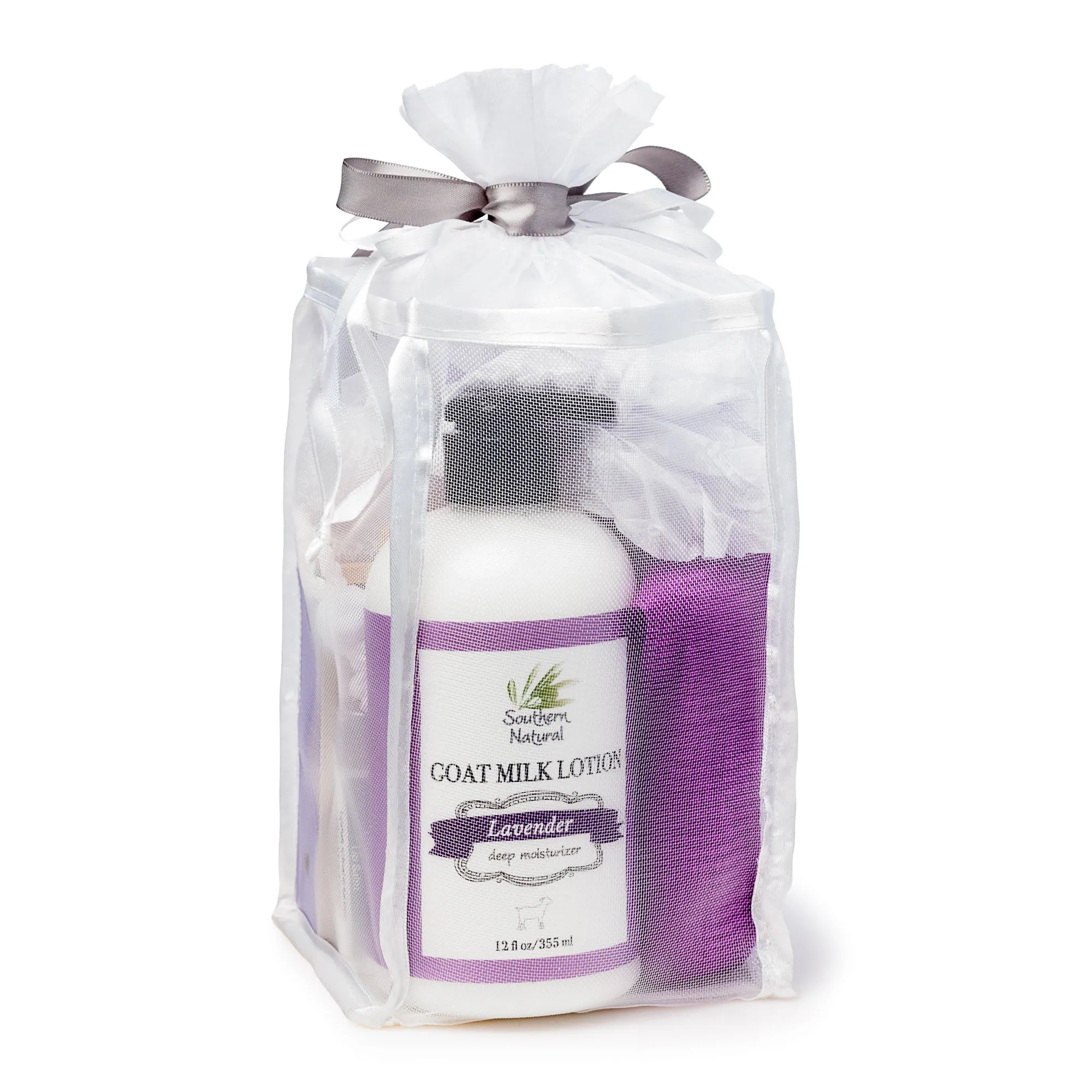Deluxe Gift Set - Lotion, Two Soaps, Lip Balm & Accessories
