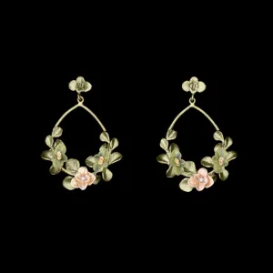 Desert Flower Earrings - Oval Post