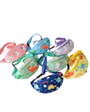 Dinosaur Print Children's Waist Bag- King Stone Brothers and Co™️