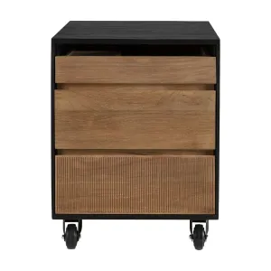 Ethnicraft - 3 Drawer Unit