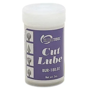 Eurotool Cut Lube Lubricant For Burs Drills And Sawblades 2 Oz Push Up Tube