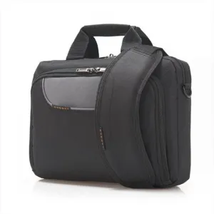 Everki Advance Laptop Briefcase, Fits up to 11.6", Built-in Trolley Handle Pass-through Strap & Two-way Adjustable Shoulder Strap