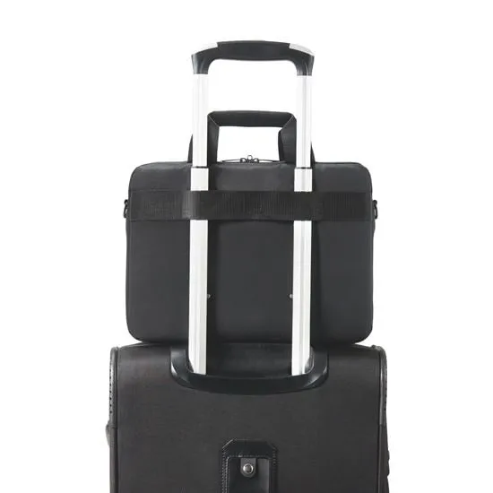 Everki Advance Laptop Briefcase, Fits up to 11.6", Built-in Trolley Handle Pass-through Strap & Two-way Adjustable Shoulder Strap