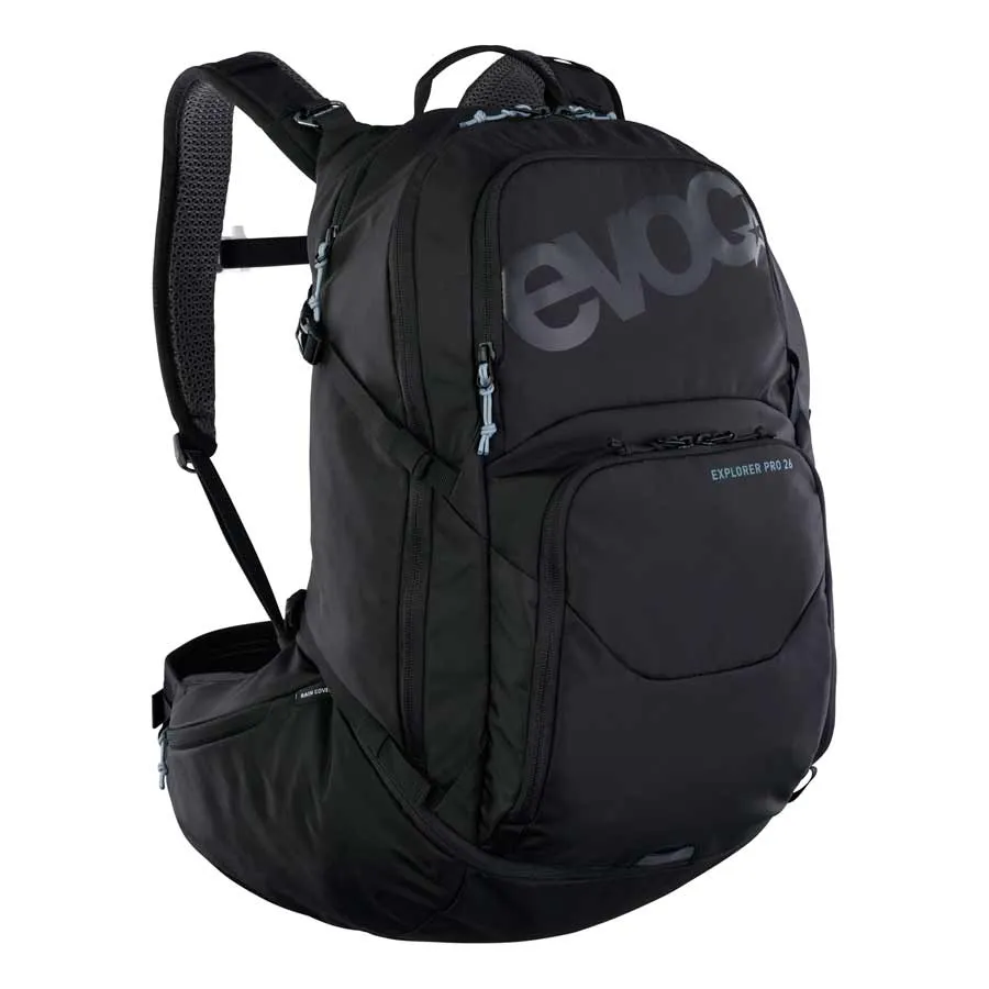 EVOC Explorer Pro Hydration Bag w/o Bladder Versatile Touring Backpack for Shorter Torso Lengths